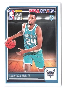 2023-24 Panini NBA Hoops #272 Brandon Miller NBA Rising Stars Rookie Hornets - Picture 1 of 2