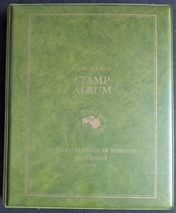 AUSIPEX 1984 Commemorative Stamp Album. 47 Countries, 51 pages Great condition - Picture 1 of 24