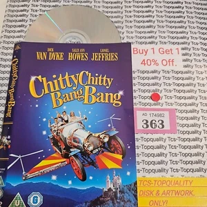 Chitty Chitty Bang Bang DVD Disc und Kunstwerk nur £s sparen Öko - Bild 1 von 1