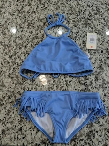 BILLABONG Blue 2-Piece Swimsuit for Girl Size 4 NWT $49.95 - Picture 1 of 6