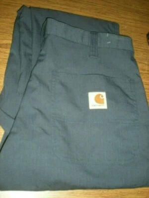 Carhartt 74533-20 Bicomponent Pants Navy Blue (GOOD CONDITION) (PICK YOUR SIZE)B - Image 1 of 4