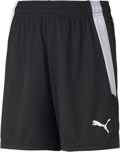 PUMA unisex child Teamliga Shorts, Puma Black-puma White, Large US  - Picture 1 of 2