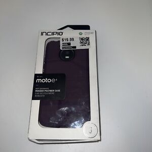 🌰 Incipio Moto E4 Rugged Polymer Case - Plum Purple 