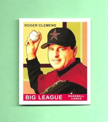 SHORT PRINT! 2007 Goudey GREEN BACK MINI Card # 239 ROGER CLEMENS ASTROS PERFECT - Imagem 1 de 2