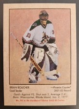 2002-03 PARKHURST RETRO MINI 90 Brian Boucher COYOTES