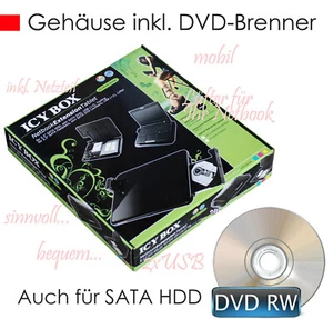 EXTERNES USB CDRW DVDRW USB HUB + GLEICHZEITIG GEHÄUSE 2,5" 6,35cm FESTPLATTE - Bild 1 von 7