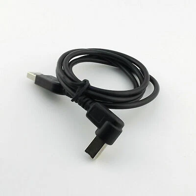 2x USB 2.0 A Male to USB B Male Right Angle Printer Cable Scanner Cord Black 3ft - Image 1 of 4