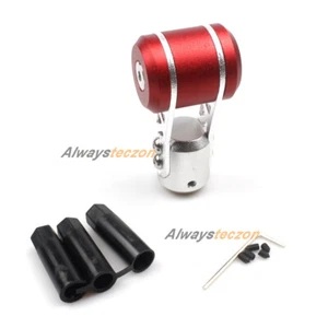 Aluminum Universal Manual Car Truck Gear Stick Shift Shifter Lever Knob Red - Picture 1 of 5