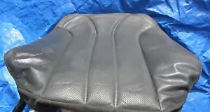 1998-2002 MERCEDES-BENZ W210 E55 AMG OEM LEATHER HEATED PERFORATED SEAT COVER - Picture 1 of 13