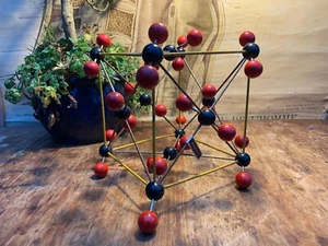 Molécula de CO2 química modelo molecular educativo escolar dióxido de carbono de colección - Imagen 1 de 13