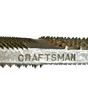 Vintage CRAFTSMAN Carpenter Farrier FOUR WAY FLAT Rasp File 10" x 1" USA RARE * - Picture 1 of 11
