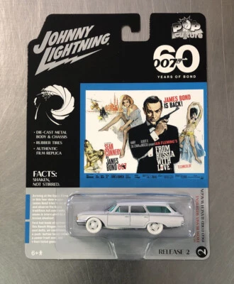 Ford Ranchero 1960 Johnny Lightning White Lightning con Love James Bond 007 Foto 1 de 4
