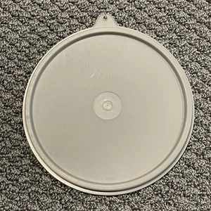 Tupperware Replacement Lid Round Gray 6.5" #227-27 - Foto 1 di 5