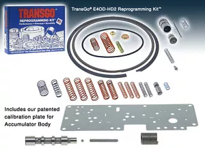 TransGo E4OD 4R100 Reprogramming Kit E4OD-HD2 1989-On New Fits Ford Lincoln - Picture 1 of 2