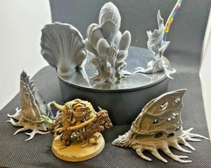 ALIEN FLORA - [5] PC JUEGO EXPANSIÓN MEDIA - 28mm, Malifaux, SW Legion, D&D - Imagen 1 de 4