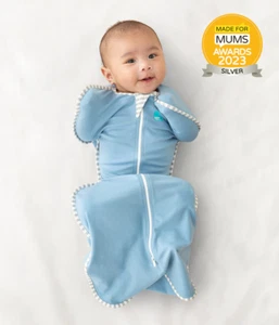 Love to Dream Swaddle UP Original Stage 1 Newborns 5- 8lbs Blue And Gray New - Picture 1 of 4