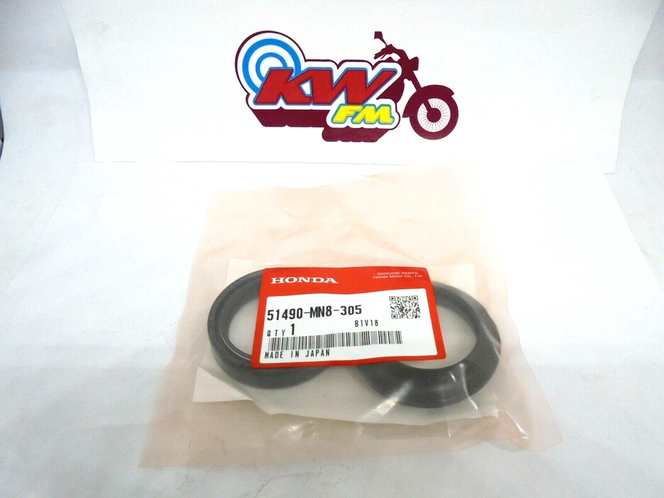 Genuine Honda Motorcycle OEM Front Fork Seal Set New 51490MN8305 - Image 1 of 1
