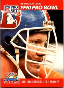 1990 Pro Set #355 Karl Mecklenburg - Picture 1 of 1