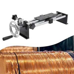 Soporte medidor de fuerza 500N negro operado por rueda de mano soporte de prueba de fuerza de empuje nuevo - Imagen 1 de 19