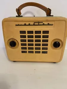 Sparton Vintage Tube Radio "Lunchbox" Model 309 For Parts Or Repair (read below) - Picture 1 of 9