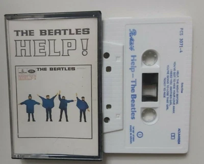 THE BEATLES Help RARE ISRAELI CASSETTE UK COVER - Image 1 of 3