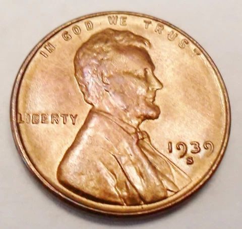 1939 S Lincoln Wheat Cent / Penny   *AG OR BETTER*   **FREE SHIPPING** Cover