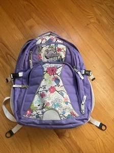 High Sierra Purple Backpack Large Work, School, Hiking, Camping EUC - Picture 1 of 9