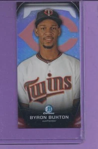 *2015 Bowman Chrome Prospect Profile Mini Refactor BYRON BUXTON twins - Picture 1 of 1
