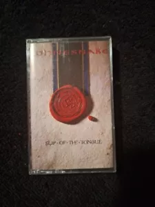Whitesnake Slip Of The Tongue Cassette 1989 Hard Rock Tape Geffen Records - Picture 1 of 2