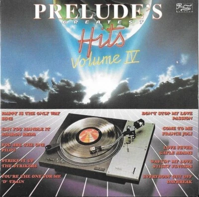 Various – Prelude's Greatest Hits - Volume IV - CD Canada 1995 - Image 1 of 2