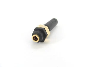 3.5mm Female Stereo Feed-Thru Panel Mount Jack - 3/8" Mounting Hole - 45-233 - Picture 1 of 2
