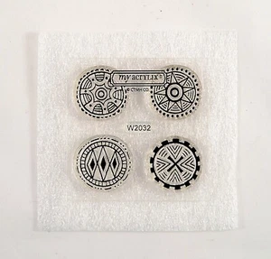 Close to My Heart CTMH Petite Perks Stammeskreise W2032 Briefmarkenset #13b - Bild 1 von 2