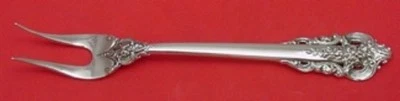 Tenedor grande barroco de Wallace de plata esterlina 2 dientes 5 1/2" Foto 1 de 2