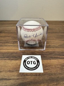 Béisbol oficial de la MLB de Bob Uecker firmado autografiado por los Cerveceros de Milwaukee - JSA - Imagen 1 de 4