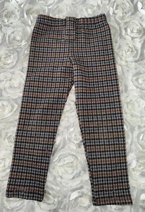 Girls Zara Plaid Leggings Size 3-4 Years - Picture 1 of 4