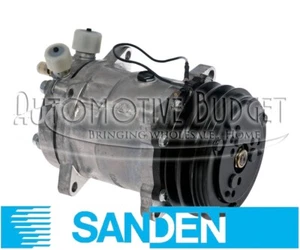 A/C Compressor for Sanden SD508 / SD5H14 2 grv 12 Volts FG/FV O-Ring - NEW OEM - Picture 1 of 4