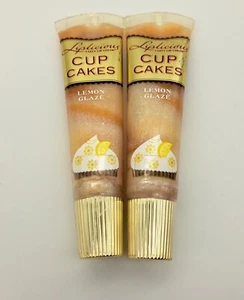 Bath & Body Works Liplicious 2 CUPCAKES Lemon Glaze Tasty Lip Gloss .47oz SEALED - Picture 1 of 1