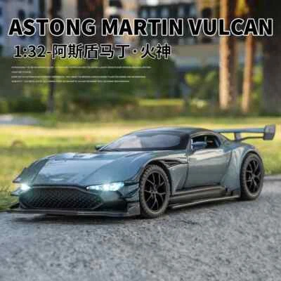 1:32 Aston Martin VULCAN sports car Diecast  Alloy Model car Sound Light Pull - Image 1 of 4