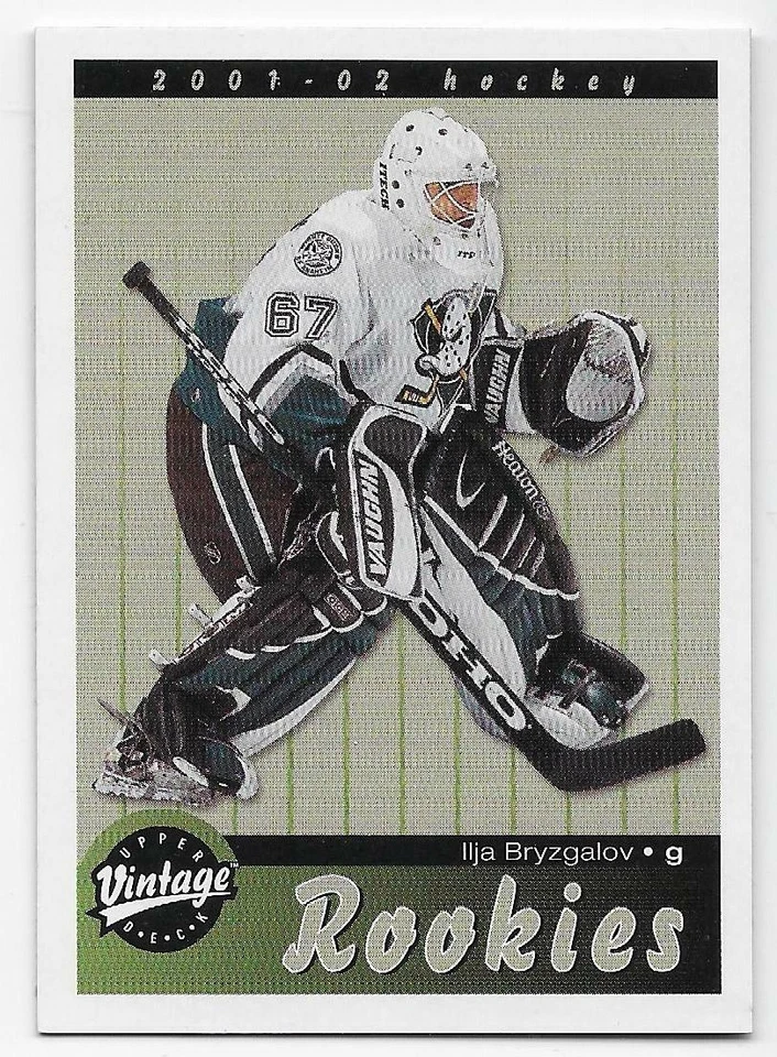 01/02 UPPER DECK VINTAGE ROOKIES RC Hockey (#271-300) U-Pick From List - Image 1 of 1