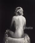 1937 Vintage ALFRED CHENEY JOHNSTON Art Deco FEMALE NUDE Woman Photo Engraving