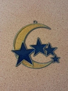 VTG CELESTIAL MOON & STARS SUNCATCHER - Picture 1 of 4