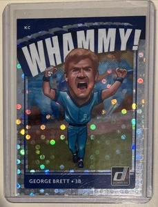 2021 Panini Donruss George Brett Whammy SSP - Picture 1 of 2