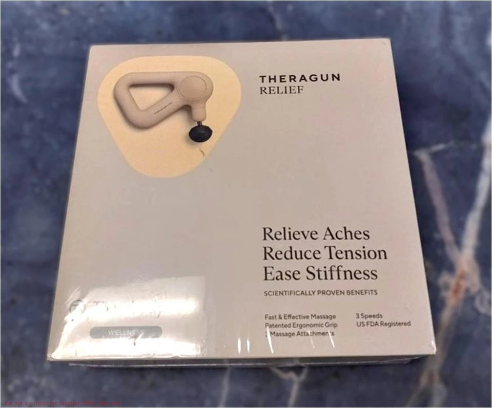 Therabody Theragun Relief Handheld Massage Gun TAN CREAM Sand