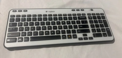 Teclado Inalámbrico Logitech K360 Blanco Marfil con Receptor Inalámbrico Foto 1 de 4