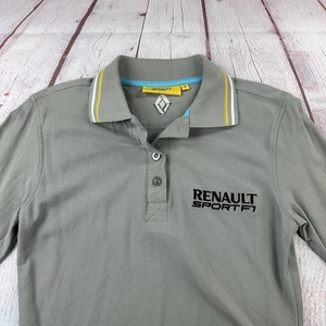 Polo Renault Sport F1 Racing Mujer Gris Manga Larga Talla Mediana - Imagen 1 de 10