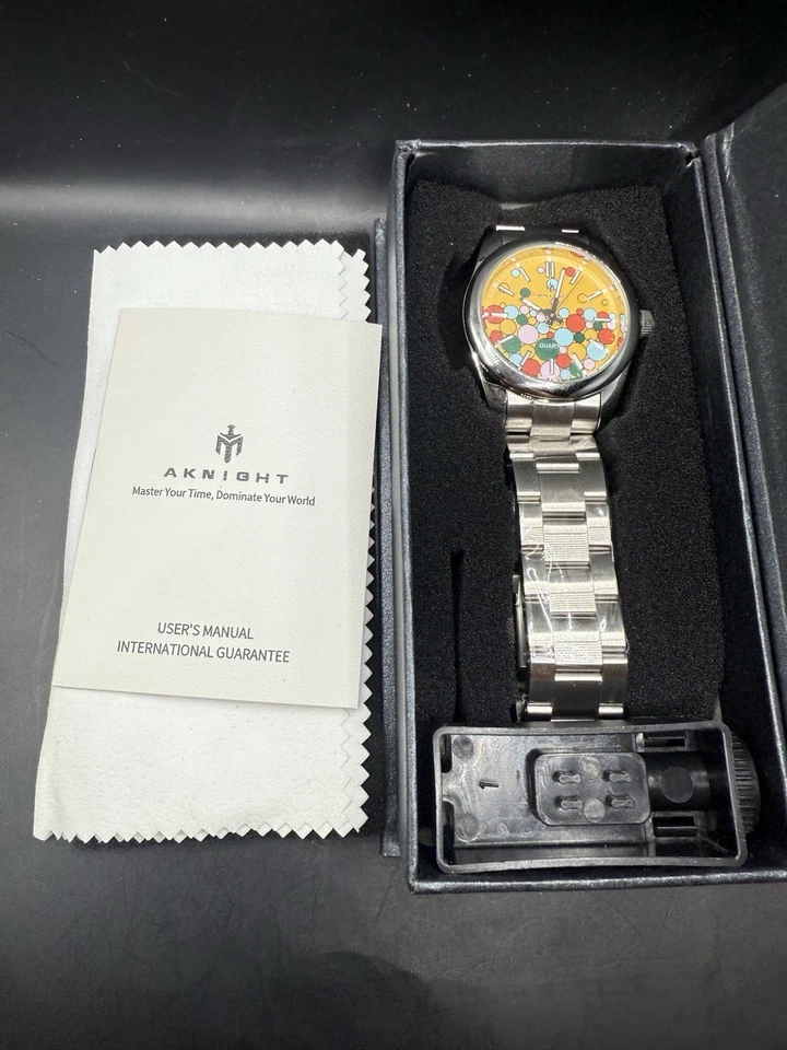 BENYAR AKNIGHT Mens Watch Stylish Business Casual Stainless Steel AK2113G