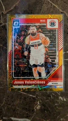 2024-25 Panini Donruss Optic - Jonas Valanciunas #21 6/10 Gold - Image 1 of 3