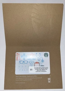 Starbucks 2014 Medical Corporate Card Siren Core Holder 6106 Series - Picture 1 of 2