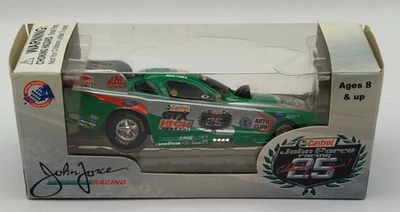 2010 Action/John Force Castrol GTX 25th Anniversary Ford Mustang Funny Car Green - Image 1 of 4