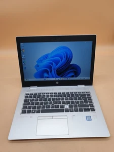 HP ProBook 640 G5 14"  Core i5-8265U 8GB Ram 256GB FHD Windows 11 Pro  ,SL8 - Picture 1 of 18